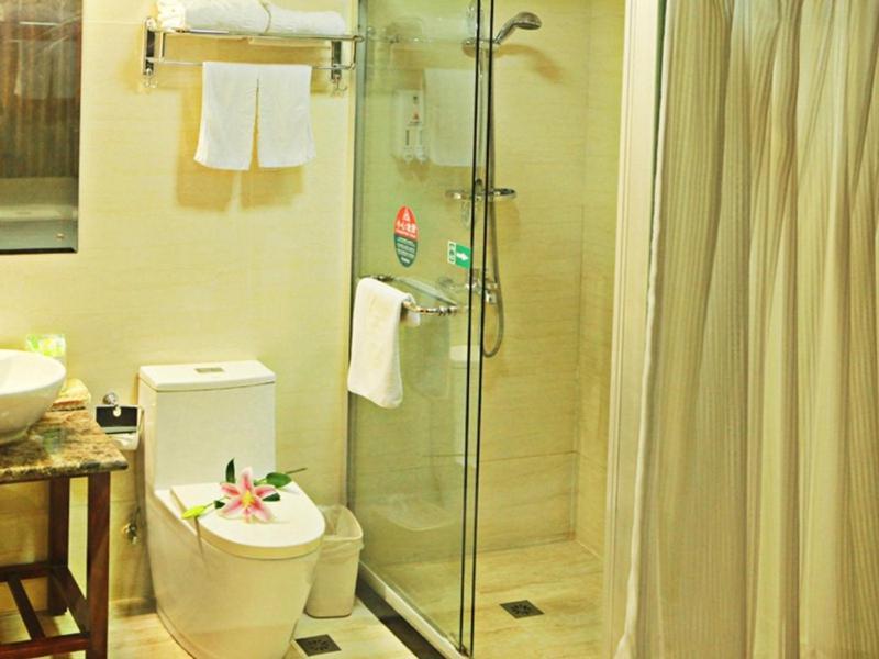 Greentree Inn Shanghai Songjiang University City New Songjiang Road Express Hotel Bagian luar foto