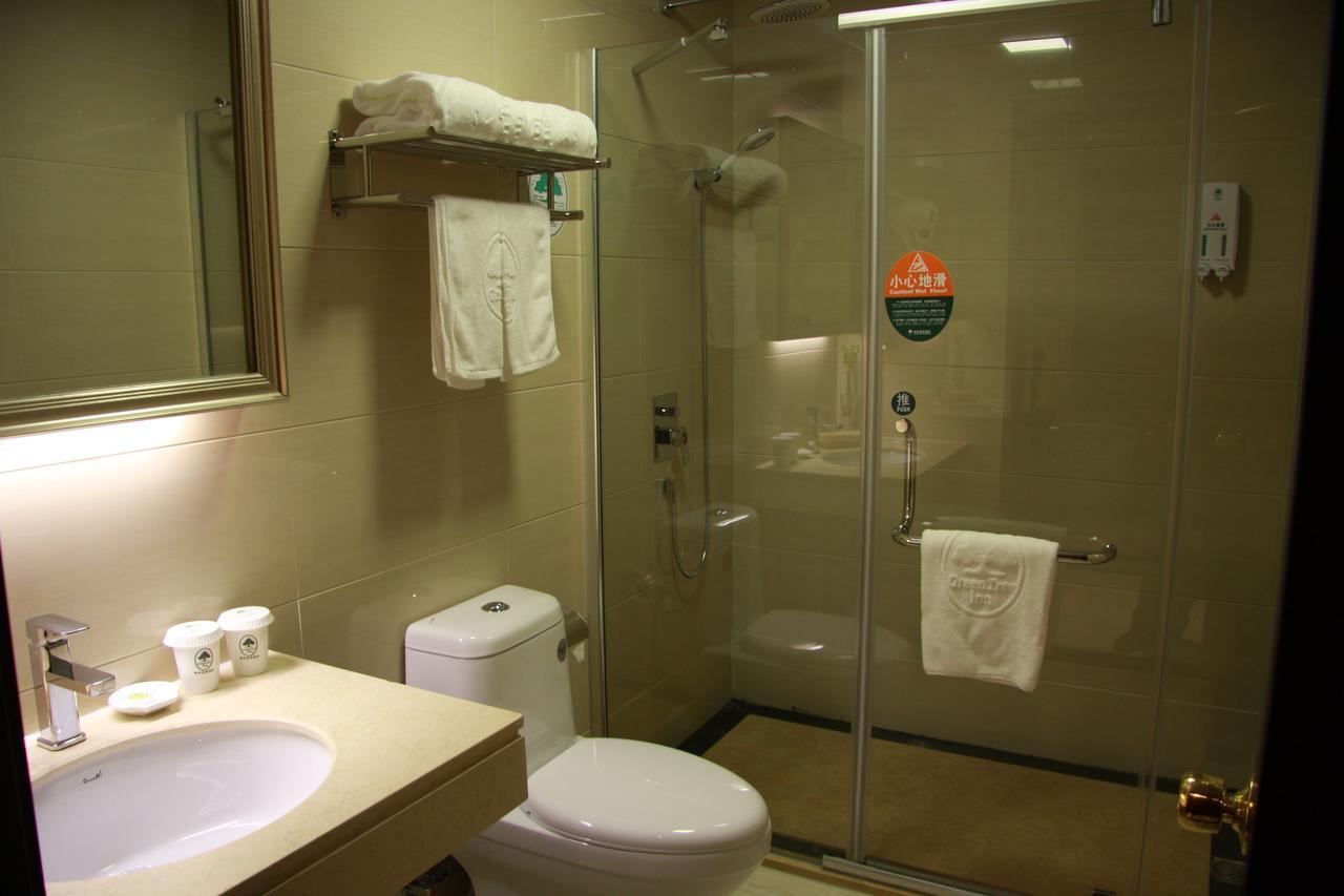 Greentree Inn Shanghai Songjiang University City New Songjiang Road Express Hotel Bagian luar foto